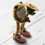 Grenouille en feutre