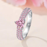 Bague diamantée Love