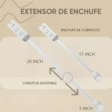 Extensor de tomacorrientes Sakerplus
