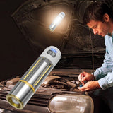 Lampe de poche rechargeable multifonctionnelle à longue distance