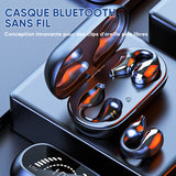 Écouteurs Bluetooth à conduction osseuse