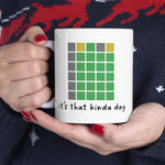 Tasse avec Wordle amusant
