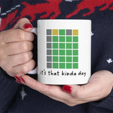 Tasse avec Wordle amusant