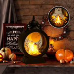 Lanterne Bougie LED Halloween Vintage