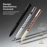 Stylo de décompression géométrique