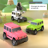 Jouet de Voiture transformable 2 en 1 avec collision