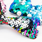 Barrette à cheveux scintillante sirène