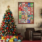 Calendrier Jigsaw pour Noël