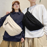 Sac de poitrine à carreaux