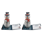 Carte de Noël 3D Pop Up Renne Bonhomme de neige