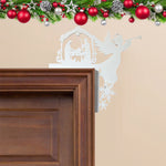 Décoration du cadre de porte Jésus de Noël