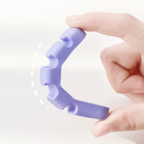 Organisateur de câbles de données en silicone ours