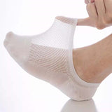 Chaussettes de taille supérieure en coton maille (5 paires)