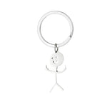Pendentif porte-clés Doodle amusant