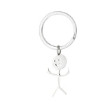 Pendentif porte-clés Doodle amusant