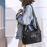 Sac à bandoulière de grande capacité en tissu Oxford