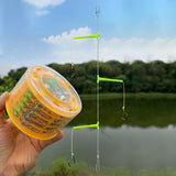 Hameçons de pêche en tandem anti-enchevêtrement avec organisateur