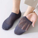 Chaussettes de taille supérieure en coton maille (5 paires)