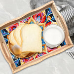 Assiette à dîner avec peinture au diamant