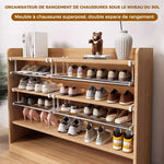Armoire à chaussures Séparateur à étages