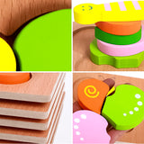 Puzzle stéréo des animaux