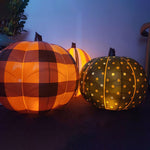 Ballon citrouille lumineux