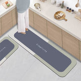 Tapis de sol antidérapant en boue de diatomées