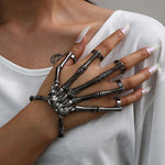 Bracelet Halloween Gothique Punk Squelette