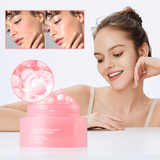 Crème aux capsules de collagène