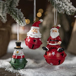 Cloches décoratives du Père Noël