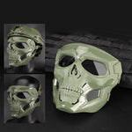 Masque de casque d'horreur de crâne