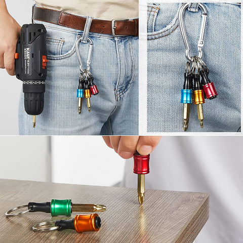 Tournevis à tête hexagonale 1/4" support boucle de randonnée