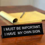 🤣Signe décoratif amusant pour le bureau