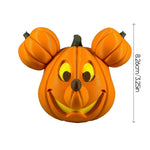 Décoration d'Halloween avec citrouilles magiques