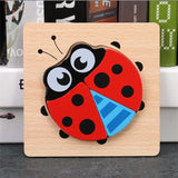 Puzzle stéréo des animaux