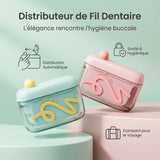 Boîte de Fil Dentaire Automatique à Ouverture Pop-Up