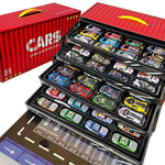 48Pcs Voitures de Course en Alliage Lot de Jouets