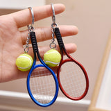 Porte-clés raquette de tennis