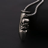 Collier tête de mort Sainte-Croix