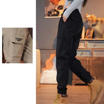 Pantalon de travail multi-poches à cordon de serrage