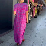👗2024 Robe imprimée grande taille à la mode