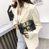 Sac Vintage Carré à Chaîne