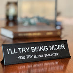🤣Signe décoratif amusant pour le bureau