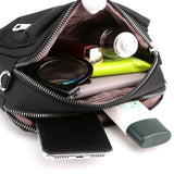 Sac à bandoulière tendance pour femme en nylon