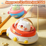 Jouets de voiture pour bébés sur le thème de l'espace