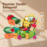 Ensemble de jouets interactifs pour bébé, jardin sensoriel