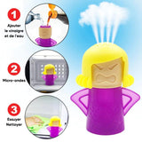 Nettoyant pour micro-ondes Maman en colère