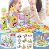 Jouets de rotation à engrenage en bloc