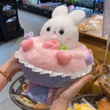 Flip Bunny/Ours transformé en bouquet de fleurs