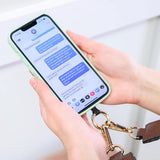 Sac à chaîne avec cordon pour téléphone portable